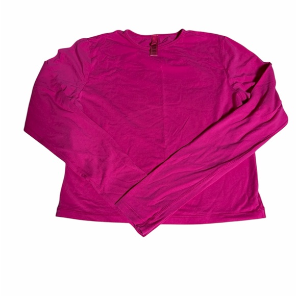 SKIMS Vintage Long Sleeve Too in Fuchsia L - Picture 5 of 10